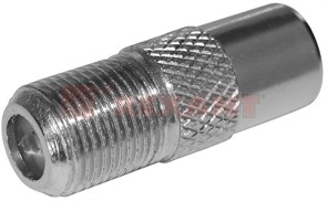 FD 05-4303/3046 Переход гнездо F - штекер TV (уп.100/3000шт.) REXANT FD 05-4303