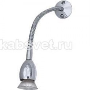 15066 DL131 MR16 50W G5.3 хром Светильник настенный на гибком основании (уп.10/100шт.) FERON 15066