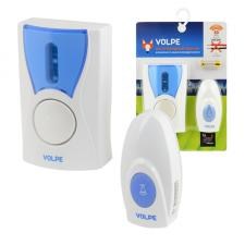Volpe UDB-Q027 W-R1T1-16S-80M-WH звонок беспроводной, белый UNIEL Volpe UDB-Q027