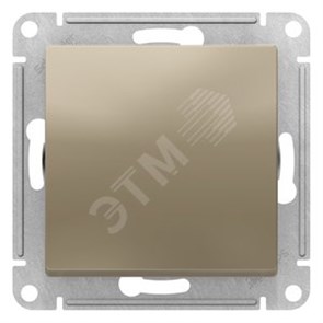 ATN000561 AtlasDesign Механизм переключателя одноклавишного (сх.6), шампань (уп.10шт.) Systeme Electric (Россия) ATN000561