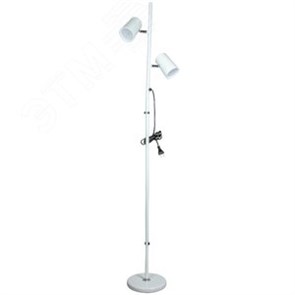 ULM-T600 2х6W/4500K/DIM WHITE Светильник напольный (Торшер). Цвет белый. Uniel™ (Китай) UL-00010175