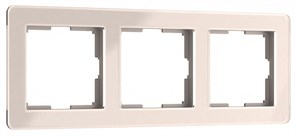 W0032743 Acrylic Рамка на 3 поста, айвори (уп.10шт.) Werkel™ a060539-1