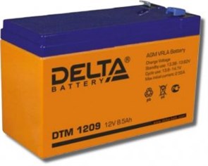 DTM1209 Аккумулятор 12В/9 А/ч DELTA (Китай) DTM1209
