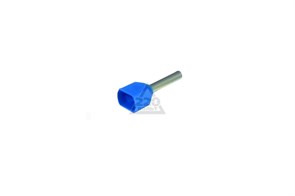SQ0521-0002 НШвИ (2) 0,75х8мм Наконечник штыревой втулочный изолированный (двойной) (уп.100шт.) TDM SQ0521-0002