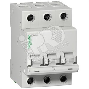 EZ9F34325 Easy 9 Выключатель автоматический 3п 25A C 4.5кА (уп.4шт.) Schneider Electric EZ9F34325