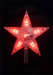 KOC_STAR_Red Наконечник на елку "Звезда" KOC_STAR_Red