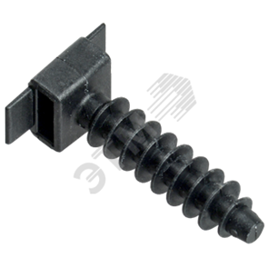 UHP32-35-10-100-K02 30х10мм черный Дюбель для ремешков (уп.100шт.) IEK® UHP32-35-10-100-K02