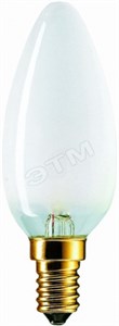 01171850 PHILIPS Stan 25W E14 230V B35 FR Лампа накаливания свеча матовая (уп.100шт.) 01171850