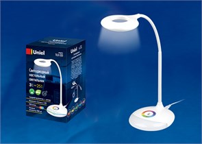 TLD-535 White/LED/250Lm/5500K/Dimmer Лампа настольная светодиодная. Цвет белый (уп.24шт.) UNIEL TLD-535 White/LED/250Lm/5