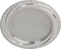 28682 AL777 Светодиодная панель 10LED, 7W, 525Lm, 4000К, IP20, серебро (уп.50шт.) FERON 28682