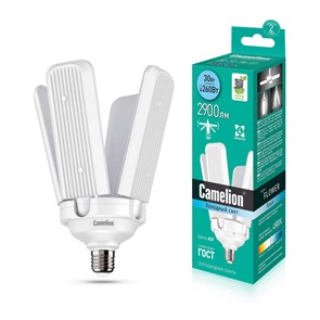 LED30-HW/845/E27 Светодиодная лампа-трансформер 30Вт 220В (уп.6/24шт.) Camelion (Китай) LED30-HW/845/E27