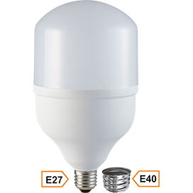 HPUV40ELC Ecola High Power LED Premium 40W 220V универс. E27/E40 (лампа) 4000K 220х120mm Лампа св/д (уп.20шт.) HPUV40ELC