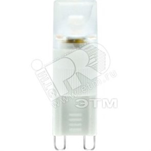 25217 LB-492 1LED(2W) 230V G9 2700K Лампа светодиодная (уп.100/1000шт.) FERON 25217