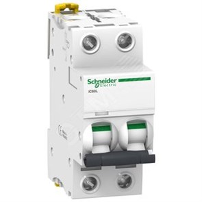 A9F93204 Acti 9 Выключатель автоматический 2п 4А B iC60L 15кА Schneider Electric A9F93204