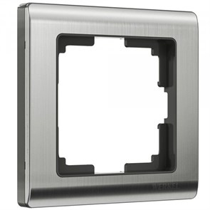 W0011602/WL02-Frame-01 Metallic Рамка на 1 пост, глянцевый никель (уп.10шт.) Werkel™ (Китай) a051000-1