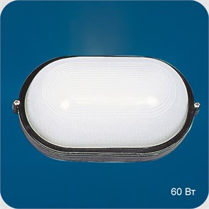 Round WP 60 20 02 Светильник IP54, овальный, 60Вт, черный (уп.18шт.) ITALMAC Round WP 60 20 02