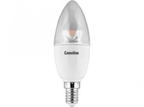 LED6.5-C35-CL/845/E14 BrightPower Светодиодная лампа 6,5Вт 220В (уп.10/100шт.) Camelion LED6.5-C35-CL/845/E14