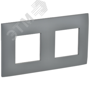 SK-M22-K03 Skandy Рамка 2 поста, серая (уп.10шт.) IEK® (Китай) SK-M22-K03