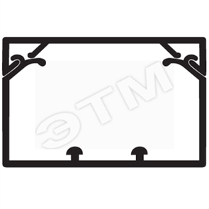 01786 TA-GN IN-Liner Classic белый Кабель-канал 100х60мм с крышкой (уп.16м.) ДКС 01786