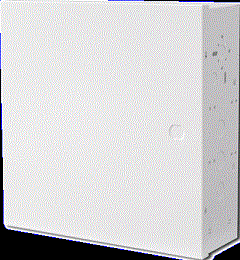 Корпус "Контакт" металлический белый 292x290x92 РИТМ (Контакт GSM) 707659