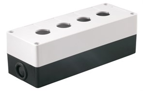 SQ0705-0004 Корпус КП104 для кнопок 4 места белый (уп.50шт.) TDM SQ0705-0004