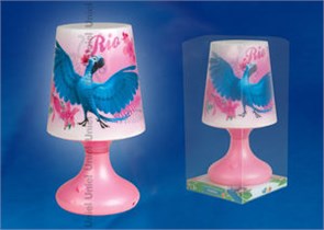 TLD-540 RIO1-22 PINK Настольный светильник на батарейках. Цвет корпуса - розовый UNIEL TLD-540 RIO1-22 PINK