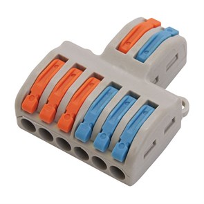 39250 LD222-426 Клемма монтажная 8х0,08-2,5/4мм² (для многопроволочной жилы) (уп.20шт.) Stekker (Китай) 39250