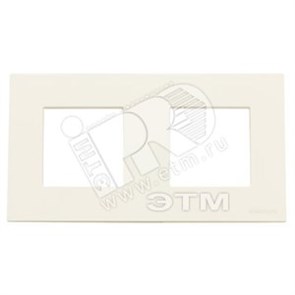 N2272 BL Zenit Рамка 2 поста альпийский белый ABB N2272 BL