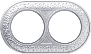 WL70-frame-02 жемчужный Рамка 2 поста (уп.10шт.) Werkel™ a037886-1