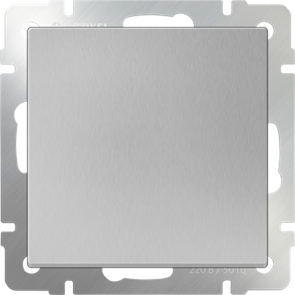 WL09-70-11 Декоративная заглушка, серебряный рифленый (уп.10шт.) Werkel™ a041309