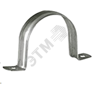 sm-2-25-26 PROxima СМД 25-26 Скоба металл. двухлапковая Ø25-26мм (уп.100шт.) EKF sm-2-25-26