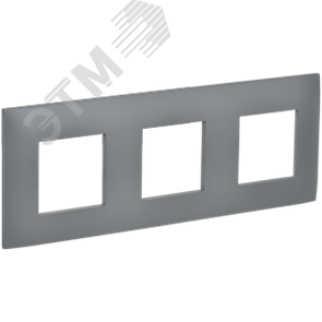 SK-M32-K03 Skandy Рамка 3 поста, серая (уп.10шт.) IEK® (Китай) SK-M32-K03