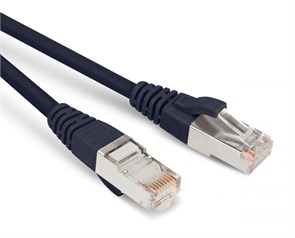 PC-LPM-STP-RJ45-RJ45-C5e-2M-LSZH-BK Патч-корд F/UTP, экран, Cat.5e, LSZH, 2м, черный Hyperline PC-LPM-STP-RJ45-RJ45-C5e--3