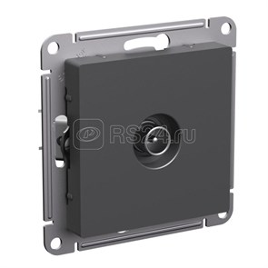 ATN001493 AtlasDesign Механизм TV розетки коннектор, базальт (уп.5шт.) Systeme Electric (Россия) ATN001493