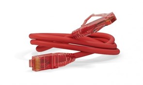 PC-LPM-UTP-RJ45-RJ45-C5e-2M-LSZH-RD/PC-SPM-UTP-RJ45-RJ45-C5e-2M-RD Патч-корд UTP, Cat.5e, LSZH, 2м, стандартный разъем, красный (уп.10шт.) Hyperline PC-LPM-UTP-RJ45-RJ45-C5e-2M-LSZH-RD