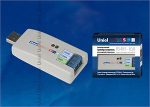 UCH-M291RU «Умный дом» Преобразователь RS485-USB (уп.10шт.) UNIEL UCH-M291RU