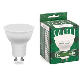 55215 SBMR1613 SAFFIT MR16 (рефлекторная), 13W 230V GU10 2700К (белый теплый) Лампа светодиодная FERON 55215