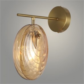 40498/1W BRASS Бра латунь 1х60W E14 h260, SJNG23 (Росток) 988369430