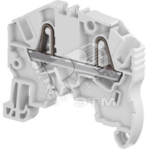 1SNK705010R0000 Клемма втычная ZK2.5 2.5 мм² 2 зажима серая (уп.50шт.) ABB 1SNK705010R0000
