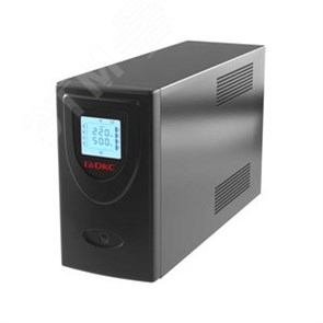 INFOLCD2000SI Источник бесперебойного питания (ИБП) line-interactive, Info LCD 2000 ВА/1200 Вт, 1/1, 2xIEC C13, 2xSchuko, USB + RJ45, LCD, 2x9Aч ДКС INFOLCD2000SI