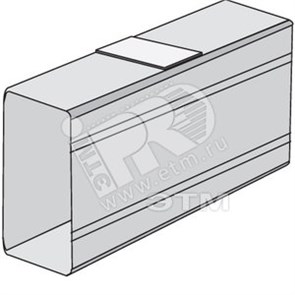 00823 SGAN In-liner Накладка на стык профиля 40мм (уп.20шт.) ДКС 00823