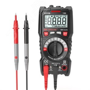 79125 KT 113B PROLINE Мультиметр цифровой с True RMS и автоматическим выбором режимов и пределов измерений КВТ (Китай) 79125