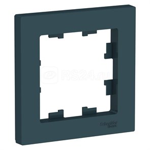 ATN000801 AtlasDesign Рамка 1 пост, изумруд (уп.20шт.) Systeme Electric (Россия) ATN000801