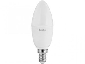 LED6.5-C35/830/E14 BrightPower Светодиодная лампа 6,5Вт 220В (уп.10/100шт.) Camelion LED6.5-C35/830/E14