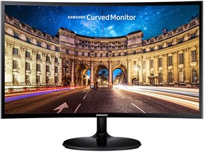 Монитор Samsung 27" C27F390FHI черный VA LED 16:9 HDMI матовая 250cd 178гр/178гр 1920x1080 D-Sub FHD C27F390FHI