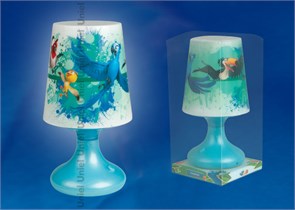 TLD-540 RIO1-25 BLUE Настольный светильник на батарейках. Цвет корпуса - голубой UNIEL TLD-540 RIO1-25 BLUE