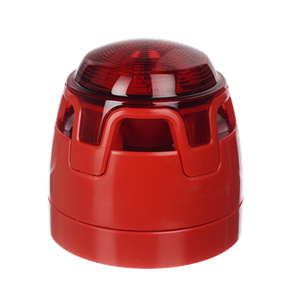 CWSS-RB-S7 Оповещатель комбинир., 12/29В, 32 тона, красный, низкая база IP21C System Sensor CWSS-RB-S7