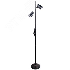 ULM-T600 2х6W/4500K/DIM BLACK Светильник напольный (Торшер). Цвет черный. Uniel™ (Китай) UL-00010174