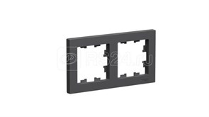 ATN001402 AtlasDesign Рамка 2 поста универсальная, базальт (уп.5шт.) Systeme Electric (Россия) ATN001402