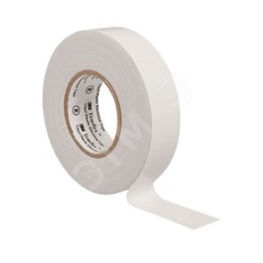 7100080344 Изолента ПВХ белая 19мм 20м Temflex 1300 (уп.100шт.) 3M™ (Германия) 7100080344